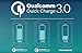 BlackBerry Priv QUICK CHARGE 3.0 25W Wall Charging Kit with 6ft Micro-USB Cable! [Qualcomm Certified / 110-240v / 82 Voltages)