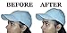3Pk. White Manta Ray Baseball Caps Crown Inserts for Low Profile Caps| Hat Shapers| Hat Liner| Ball Caps Form Shaper| Hat Support| Hat Padding| Cleaning Aide| Storage Aide|100% MBG.