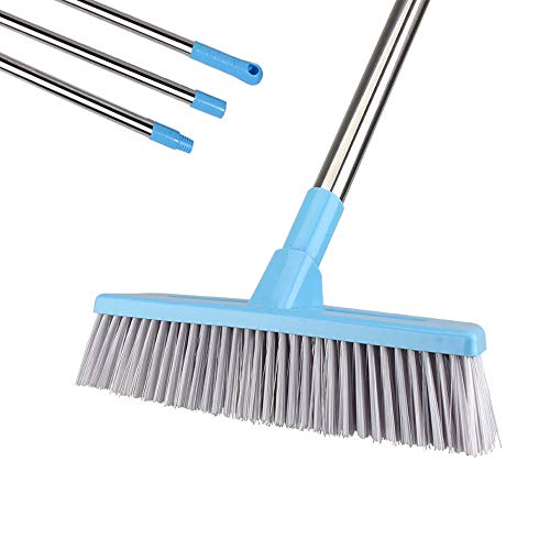 Floor Scrub Brush with Long Handle 52" Deck Brushes for Scrubbing