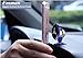 Fosman™ Universal Magnetic Car Mount Holder for iPhone Samsung Sat Nav Mini Tablets (42mm Tri Blue)