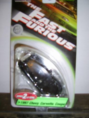 The Fast and the Furious Series 2 1997 Chevy Corvette Coupe Die Cast Car