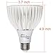 Bonbo 120V 45W LED Pool Light Bulb 6000k White Light Daylight - New Version COB Technology E26 Base 300-500W Traditional Bulb Replacement for Most Pentair Hayward Fixture