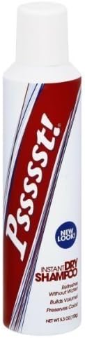 Pssssst! Instant Dry Shampoo 5.3oz per Bottle (5 Pack)