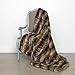 Best Home Fashion Chinchilla Faux Fur Throw Blanket - 58