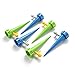 12PCS Automatic Self Plant Watering Spikes Globes,Slow Release Drip Bulbs Irrigation Watering Devices with Control Valve Switch to Care Your Indoor Outdoor Plants (12pcs)