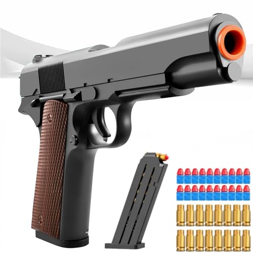 Kyliandi Soft Bullet Toy Gun Sniper Rifle with Scope Realistic Barrel ...