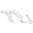 OSTENT Light Gun Attachment for Nintendo Wii/Wii U Remote Nunchuck Zapper Shooting Games Color White