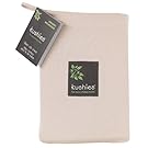 Kushies Organic Jersey Crib Fitted Sheet, Mocha