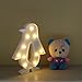 MOAMUN Decorative Penguin Night Light, Marquee Wall Lamp, Cute LED Nursery Night Lamp Hanging Night Light, Birthday Parties, Holiday Decorations, Children's Room Decoration-Battery Powered