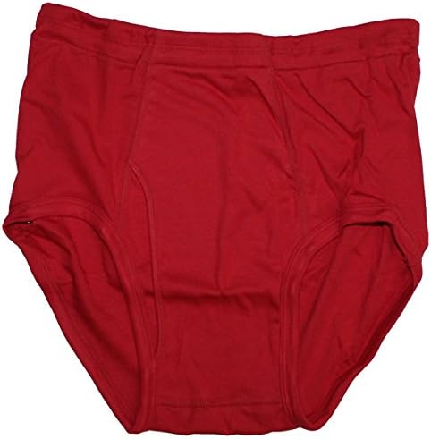 Amazon グンゼ Gunze 快適工房 天引きブリーフ 前あき やわらか素材 フライス編み Kh5031 カラー レッド L ブリーフ 通販