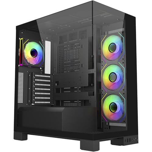 Fortron FSP GEH Midi M540 BA ATX/M-ATX/M-ITX/ARGB o.N. Black Retail