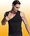 Glamours Mens Body Shaper Vest Slimming Sweat Tummy Fat Burner Tank Top for Weight Loss M by