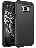 Galaxy S8 Plus Case, LK [Gladiator Series] Shock Absorption Hybrid Armor Defender Protective Case Cover for Samsung Galaxy S8 Plus (Black)