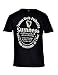 Guinness T Shirt - Cotton Black Graphic Short Sleeve, Large