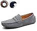 Go Tour Men's Penny Loafers Moccasin Driving Shoes Slip On Flats Boat Shoes