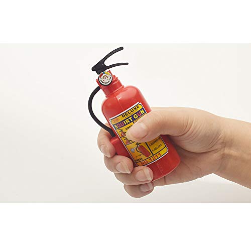X Hot Popcorn 6 Pcs Mini Fire Extinguisher Shape Water Gun Squirter, Fun Outdoor Summer Toys for Boys and Girls - Thumbnail 3