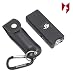 Foxfend Mini Stun Gun Pepper Spray Combo for Self Defense - Extremely Powerful Stun Gun with Flashlight 1/2 Ounce Police Grade Max Strength 10% Pepper Stream w/Pouch and Carabiner for Men and Women