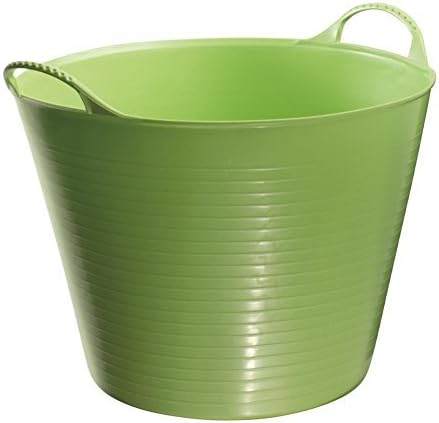 TubTrug SP14PST Small Pistacio Flex Tub, 14 Liter by Tubtrugs