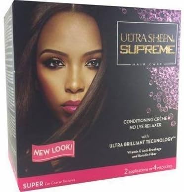 Ultra Sheen Supreme conditioning Creme No Lye Relaxer -REGULAR