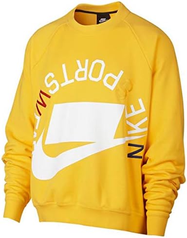 Amazon ナイキ Nike Sportswear Block Logo Crew メンズ パーカー トレーナー 並行輸入品 トレーナー パーカー 通販