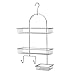 Deluxe Functional Extra Small Steel 3 Tier Hanging Shower Caddy Bathroom Storage Rack Shelf