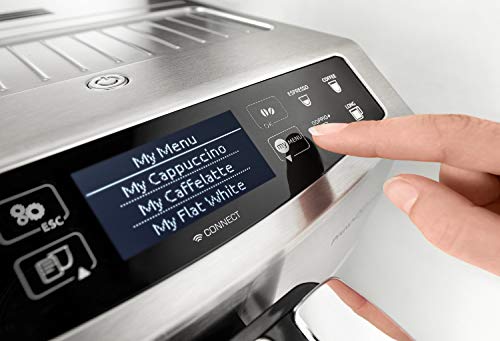 De'Longhi Primadonna S Evo ECAM 510.55.M Kaffeevollautomat mit LatteCrema Hot, Cappuccino und Espresso auf Knopfdruck, 2… – Bild 5