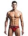 F plus R Mens Strip Waistband Athletic Supporter Jockstrap Sexy Swimwear
