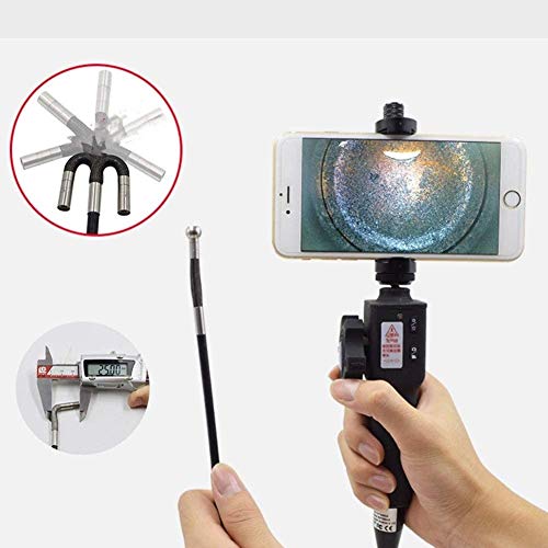 Endoskopkamera Industrial Endoskop Flexible Schnur 720P HD wasserdichte Inspektionskamera mit 4 LEDs 8mm Objektivkamera… – Bild 4