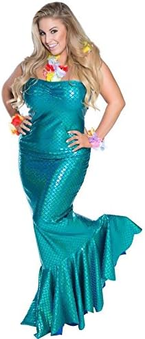 Delicate IllusionsPlus Size Ocean Nymph Mermaid Womens Halloween Costume