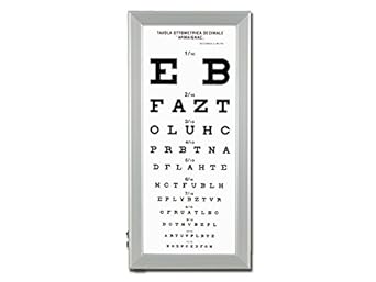 Gima 44710 ottotipo extraplano a LED