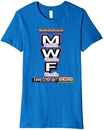 Women's MWF Hustle Large Royal Blue