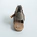 Fish Mouth Sandals,Clearance! AgrinTol Women Fish Mouth Flat Heel Solid Ankle Strap Shoes Sandals (9, Coffee)