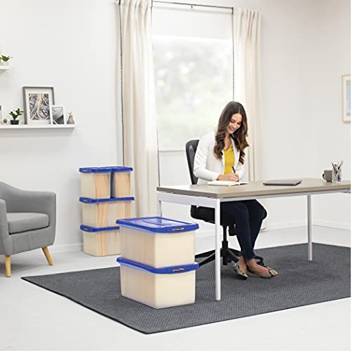 Bankers Box Heavy Duty 20" Plastic Letter File Box Pricepulse