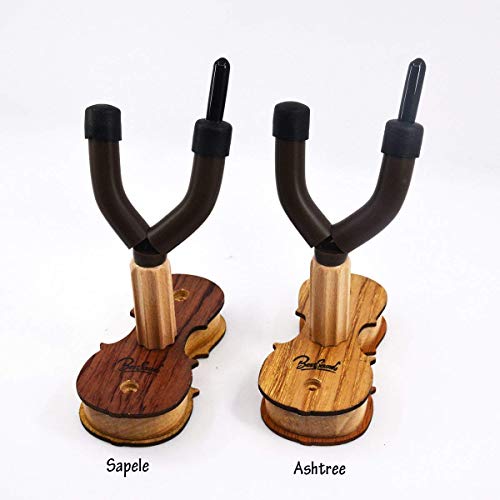 image for BestSounds Violin Hanger With Bow Hanger & Studio Wall Mount Hanger fo