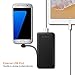 EasyAcc Power Bank 6000mAh Portable Charger with Built-in Micro USB Cable Ultra Slim External Battery Pack for Smartphones