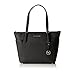 Michael Kors Women's Jet Set Large Top-Zip Saffiano Leather Tote Bag