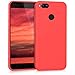 kwmobile Case Compatible with Xiaomi Mi 5X / Mi A1 Case - Soft Slim Protective TPU Silicone Cover - Red Matte
