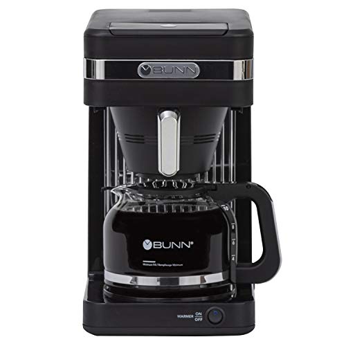 BUNN CSB2B Cafetera Speed ​​Brew Elite de 10 tazas, negro/SST