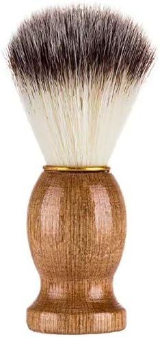 Everpert Badger Hair Men's Shaving Brush Barber Salon Men Facial Beard Cleaning Shaving-Foam Razor Brush