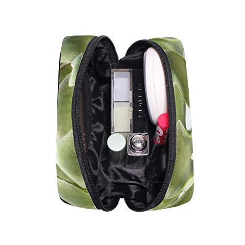 Artichoke Orchard Vegetable Makeup Bag Organizer Portable Cosmetic Pouch Handbag With Zipper For Women Purse