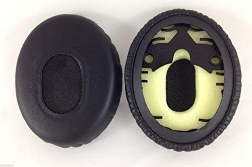 Black Replacement Earpads Ear Pad Cushions for Bose Quietcomfort 3 QC3 OE OE2 OE2i Headphones