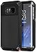 Galaxy S8 Plus Case, Seacosmo Full Body Military Rugged Heavy Duty Shockproof Dual Layer Bumper Case Cover for Samsung Galaxy S8+ (Without Screen Protector), Black