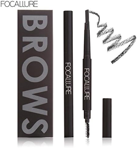 Vinjeely FOCALLURE Waterproof Eyebrow Pen Pencil With Brush Makeup Cosmetic Tool (C)