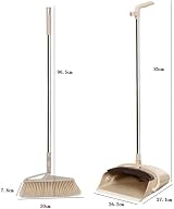 SWISSPACK Long Handled Dustpan and Brush Beige DP 1 Pack view 7