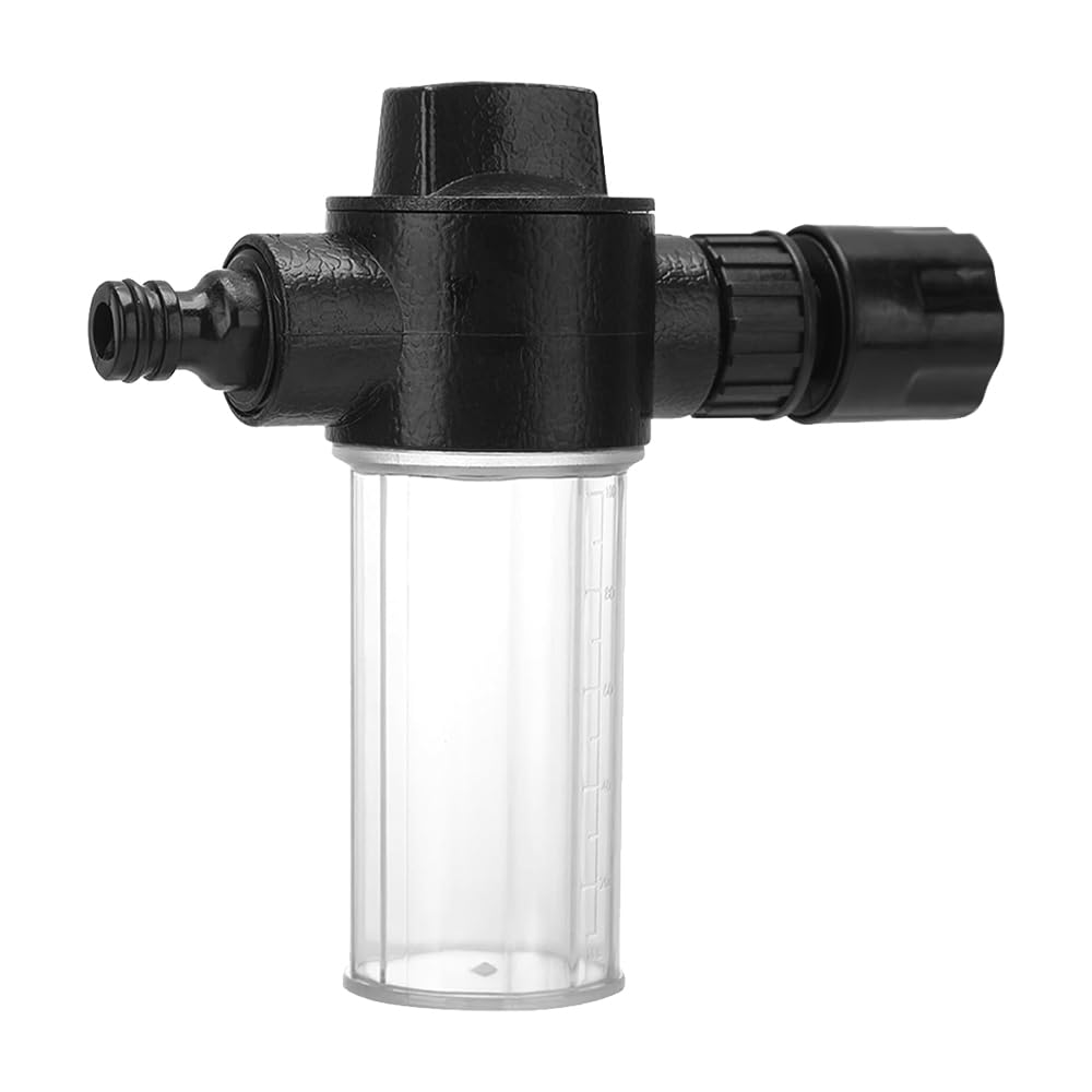 Garden Hose Foam Water Sprayer Adjustable Soap Dispenser Nozzle Multi-Purpose Hose Soap Dispenser High Pressure Washer Soap Sprayer for Car Wash Pet Shower Plant Watering Window Cleaning