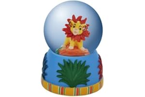 STEALSTREET WL SS-WL-23651, 45mm The Lion King Young Simba Smiling with Flower Mane Water Globe