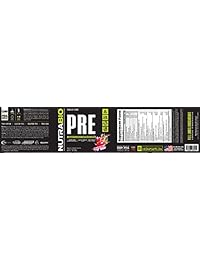 NutraBio PRE Workout V5 - Caramelo de dragonfruit