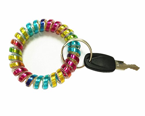 image for Sweet Family Set of 4 Color New Fashion Soft Spring Spiral Wrist Coil 