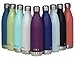 MIRA 25 Oz Stainless Steel Vacuum Insulated Water Bottle | Double Walled Cola Shape Thermos | 24 Hours Cold, 12 Hours Hot | Reusable Metal Water Bottle | Leak-Proof Sports Flask | Iris