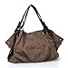 b.m.c BMC Colored Denim Multi Zipper Pocket Oversized Lined Fashion Handbag Totes